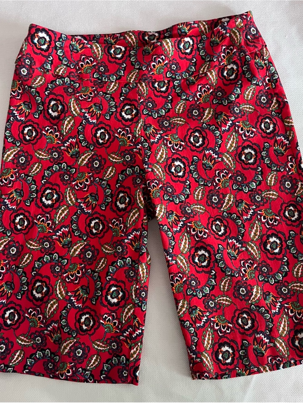 Zac & Rachel pull on floral shorts size medium